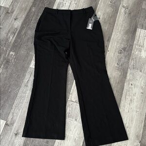 Worthington Black curvy trouser high rise size 10